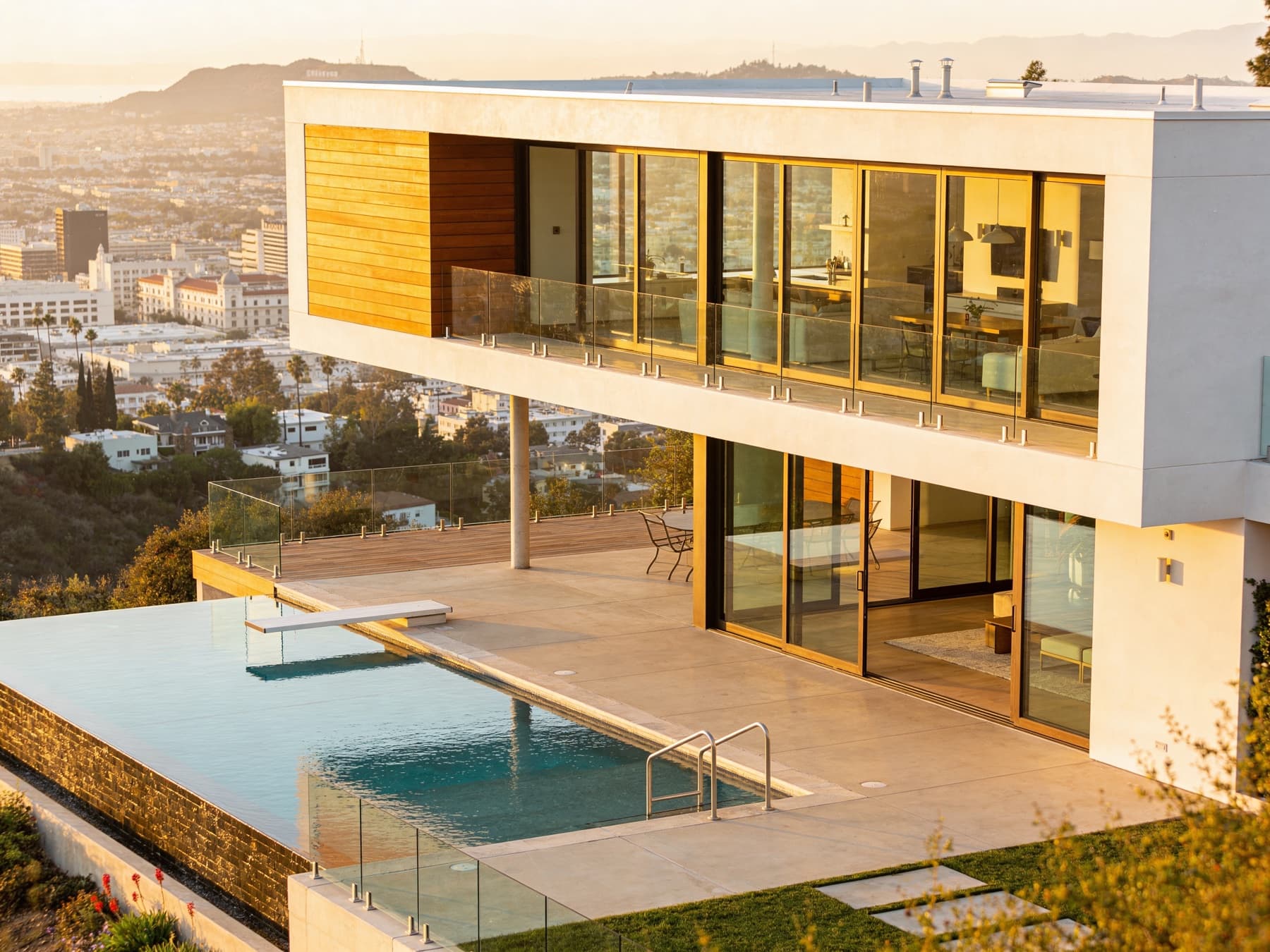 Hillside residence — full architecture build